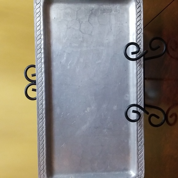 SMITH 904HR ALUMINUM RECTANGULAR TRAY W HANDLES STAMPED - Picture 3 of 5